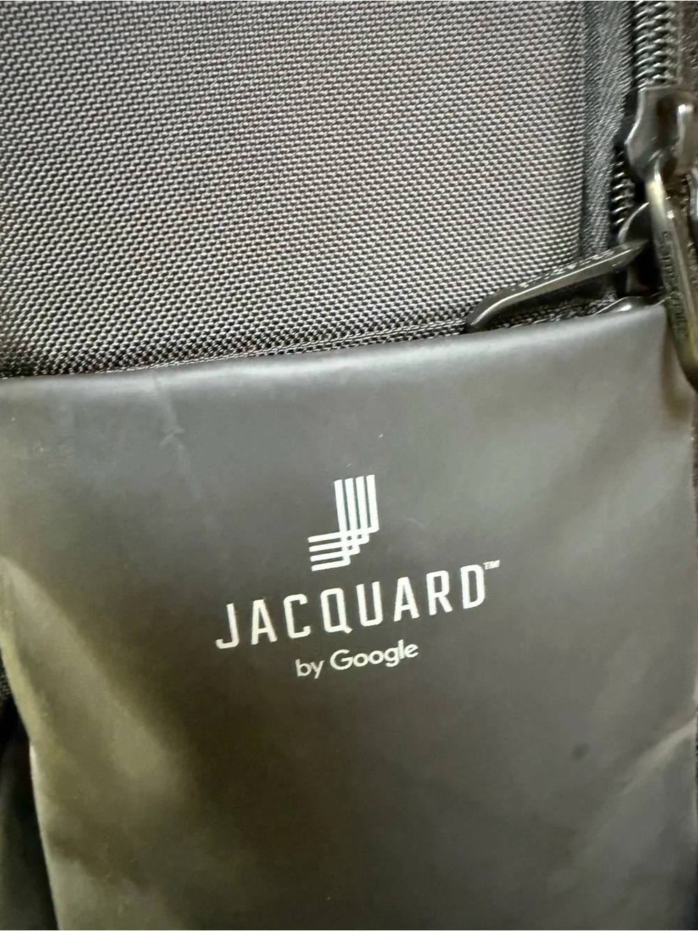 Samsonite Charcoal Gray Everyday Backpack with Light Gray Zip Jacquard by Google